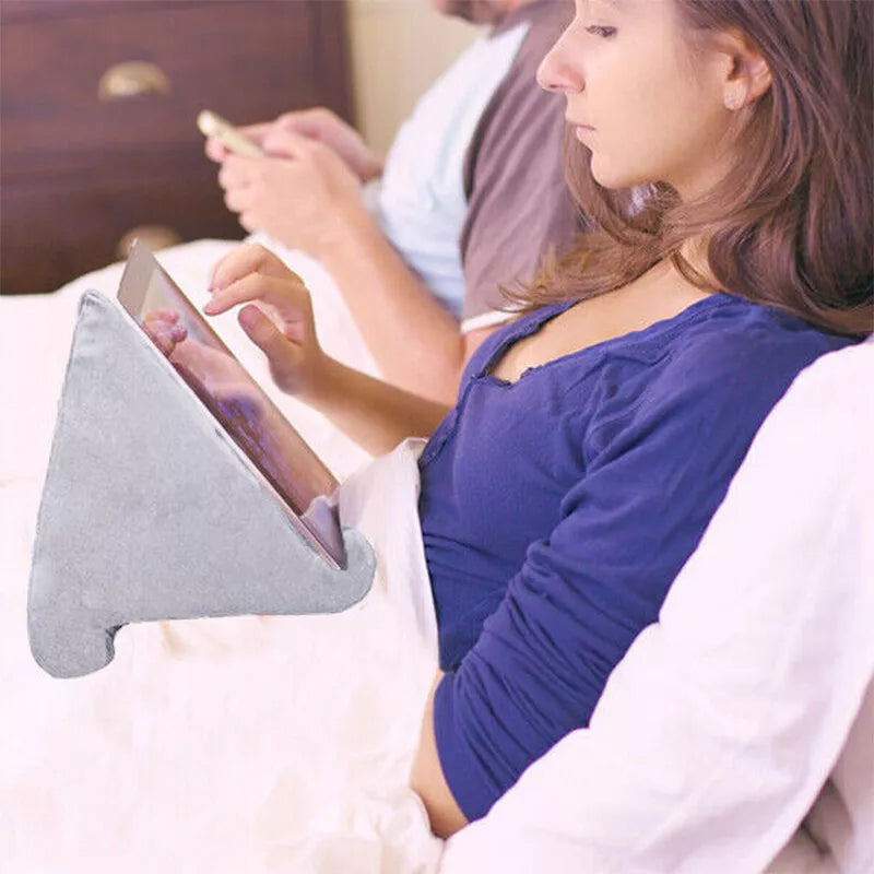 Pillow Tablet Stand – Soft Multi-Angle Holder for Hands-Free Use