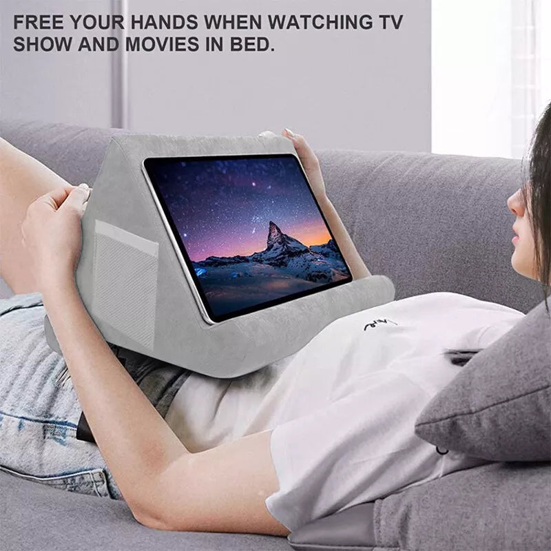 Pillow Tablet Stand – Soft Multi-Angle Holder for Hands-Free Use