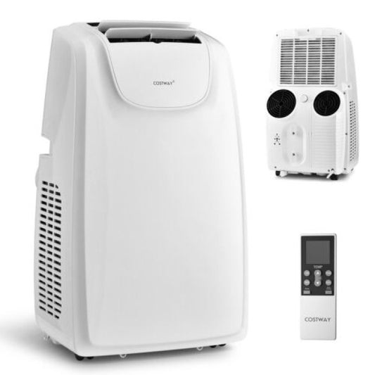 12000 BTU(Ashrae) Dual Hose Portable Air Conditioner with Remote Control - Gallery View 1 of 10