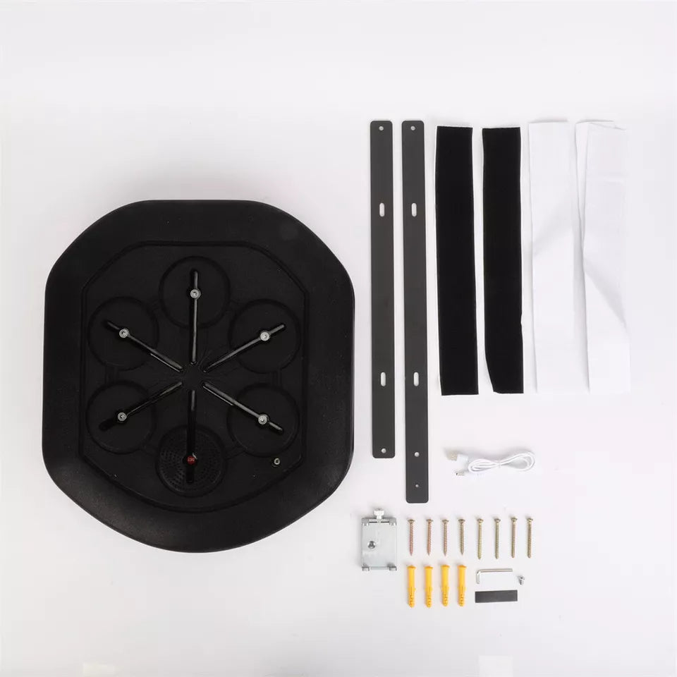 Music Boxing Machine – Interactive Bluetooth Punch Trainer with LED & App Support