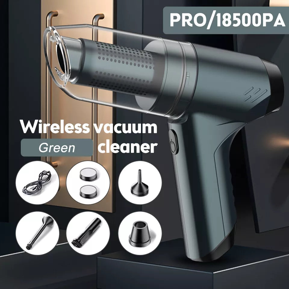Wireless Vacuum Cleaner - 3 in 1 Portable Handheld Car Vacuum Cleaner for Keyboard Cleaning,Outdoor and Pet Hair