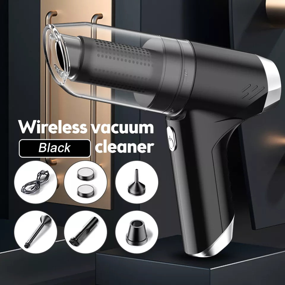 Wireless Vacuum Cleaner - 3 in 1 Portable Handheld Car Vacuum Cleaner for Keyboard Cleaning,Outdoor and Pet Hair