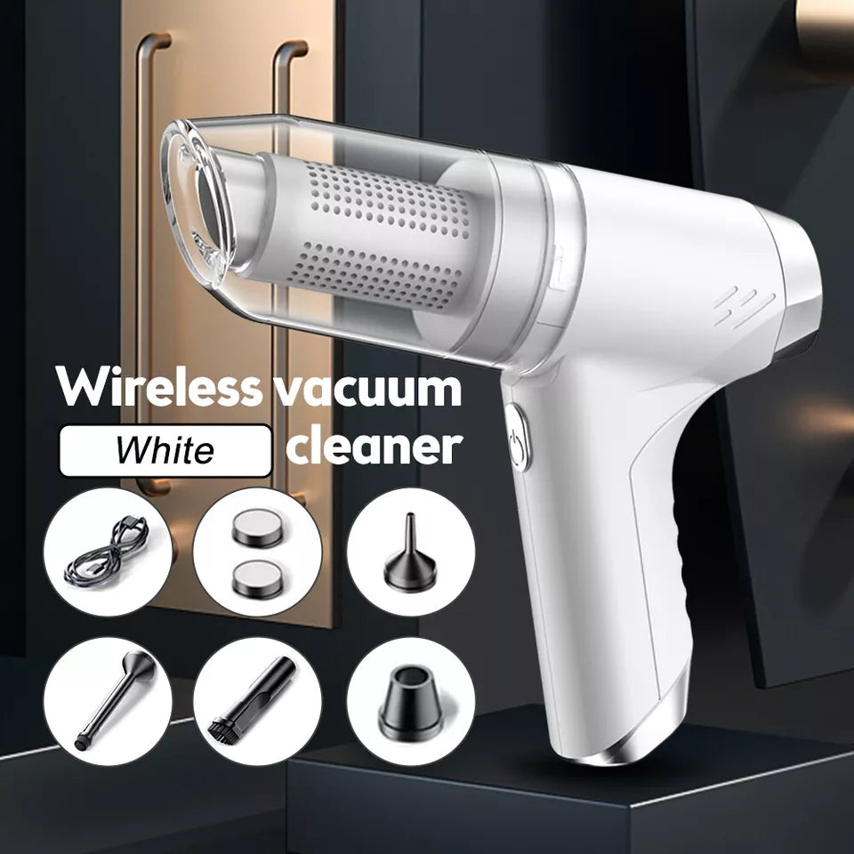Wireless Vacuum Cleaner - 3 in 1 Portable Handheld Car Vacuum Cleaner for Keyboard Cleaning,Outdoor and Pet Hair