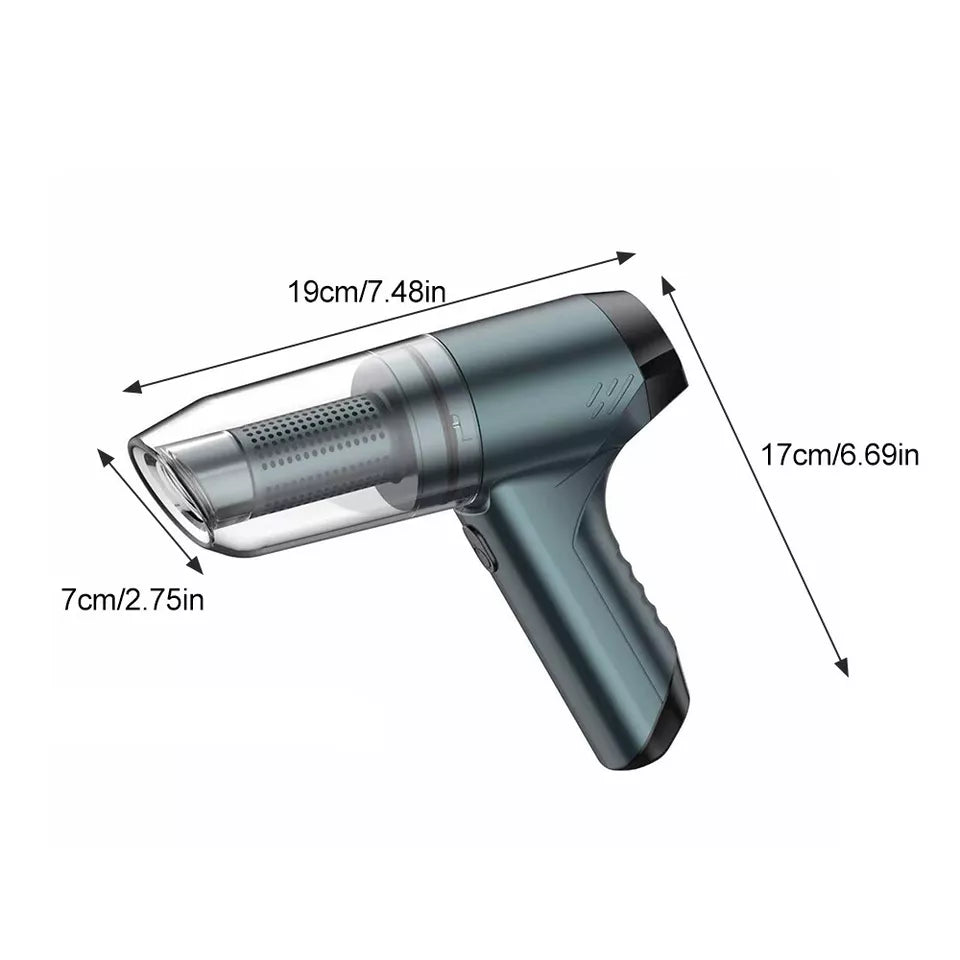 Wireless Vacuum Cleaner - 3 in 1 Portable Handheld Car Vacuum Cleaner for Keyboard Cleaning,Outdoor and Pet Hair