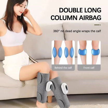 Advanced Wireless Leg Calf Massager with Full Pressotherapy