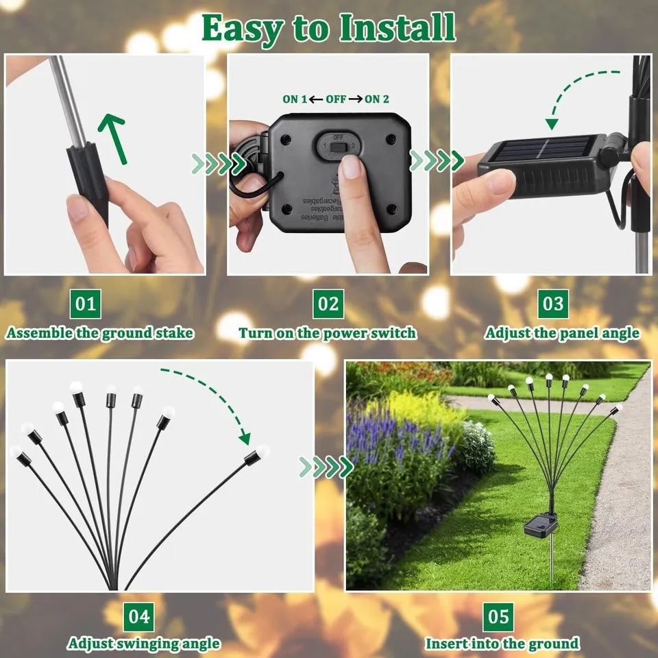 Solar Firefly Lights