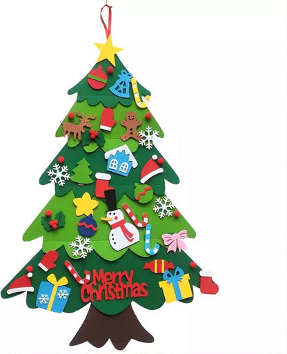 3D DIY Felt Montessori Christmas Tree