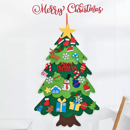 3D DIY Felt Montessori Christmas Tree